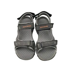 Skechers Men's Vegan Tresman Garo Relaxed Fit Luxe Foam Sandals Size 11 204105